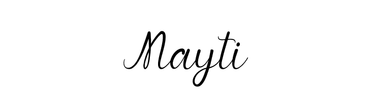 Mayti  baixar fontes gratis