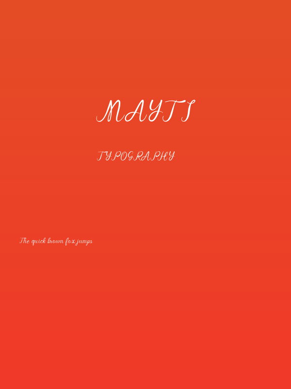 Mayti Poster