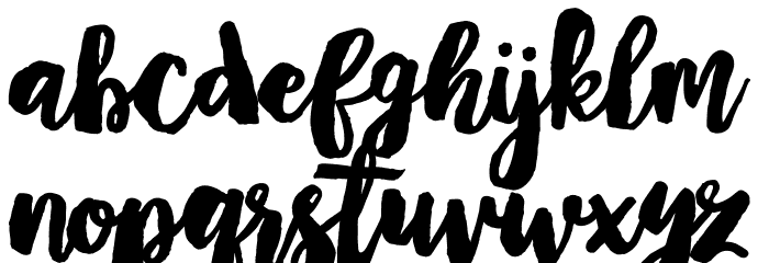 Mayton Font LOWERCASE
