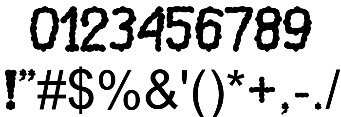 Mayuragifkas Italic Font OTHER CHARS