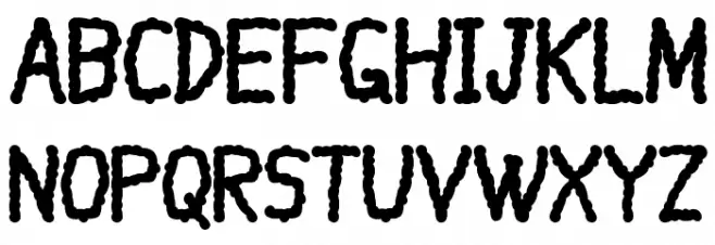 Mayuragifkas Italic 字体 大写