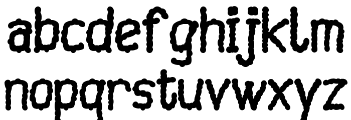 Mayuragifkas Italic Font LOWERCASE