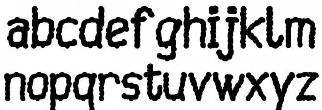 Mayuragifkas Italic خط أحرف صغيرة