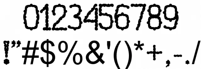 Mayuragifkas150 Font OTHER CHARS