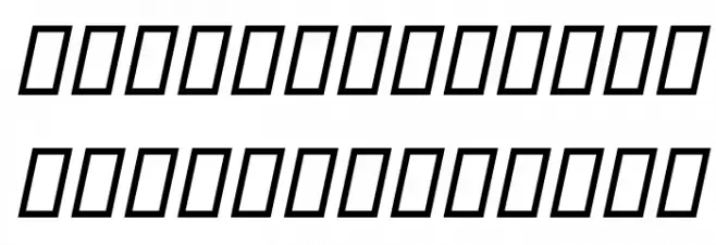 Mazaar フォント 大文字