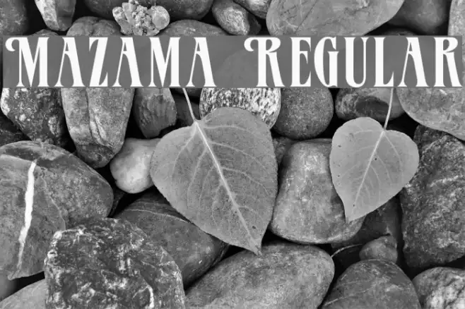 Mazama Regular Example 1