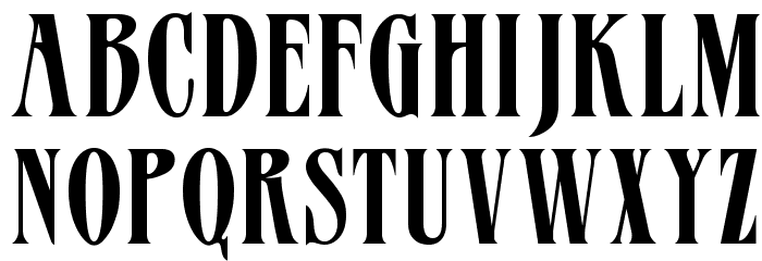 Mazama Regular Font LOWERCASE