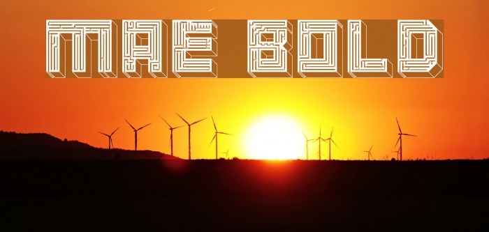Maze Bold Font examples
