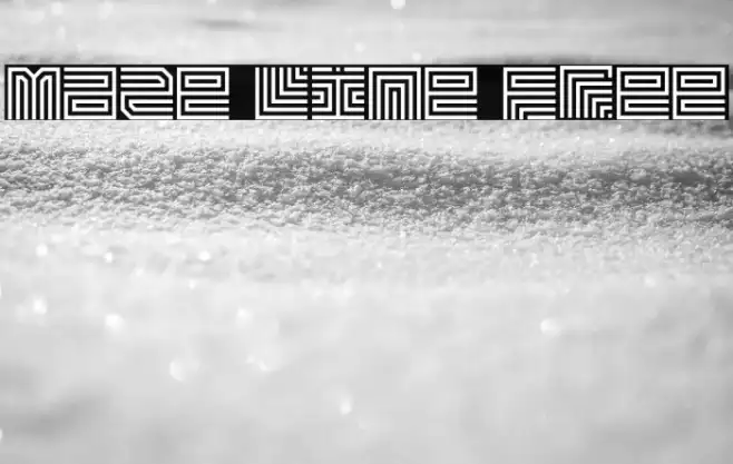 Maze Line Free Example 1