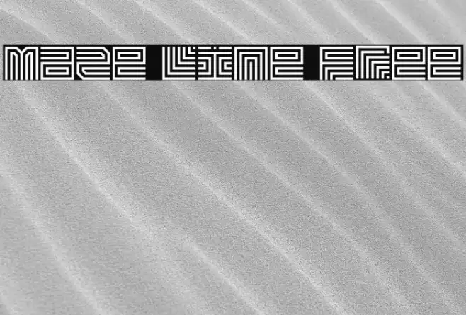 Maze Line Free Example 2