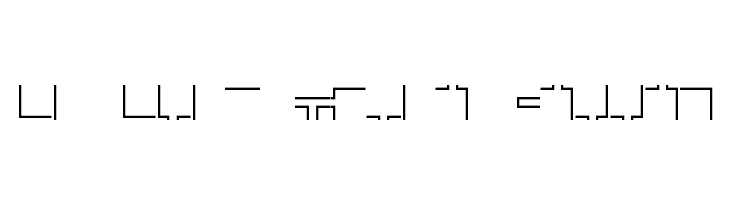 Maze Maker Dungeon Hollow Font