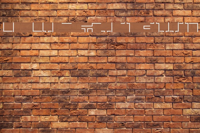 Maze Maker Dungeon Hollow Font examples