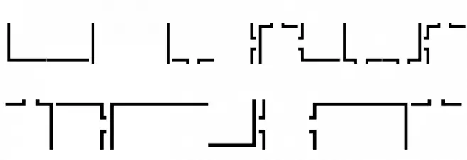 Maze Maker Dungeon Hollow Caratteri MINUSCOLO