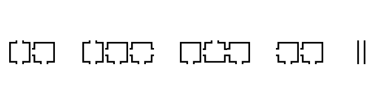 Maze Maker Dungeon Level 1F  Frei Schriftart Herunterladen