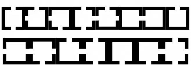 Maze Maker Inverted Level 1F फ़ॉन्ट लोअरकेस