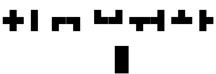 Maze Maker Solid Level 2F Font OTHER CHARS