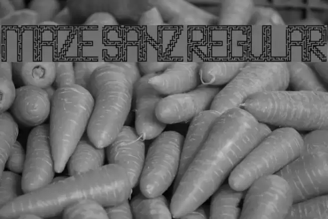Maze Sanz Regular Font examples