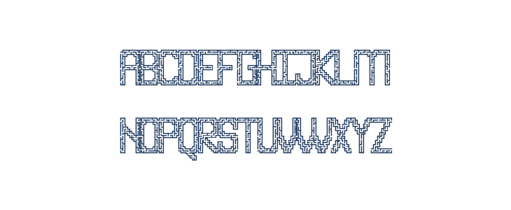 Maze Sanz Regular Lowercase