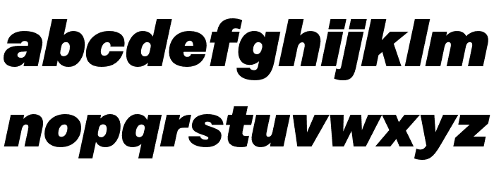 Kanit шрифт. Columbia Serial EXTRABOLD Italic.