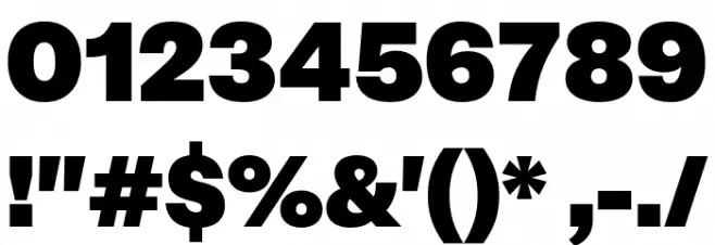 Mazin DEMO Black Font OTHER CHARS