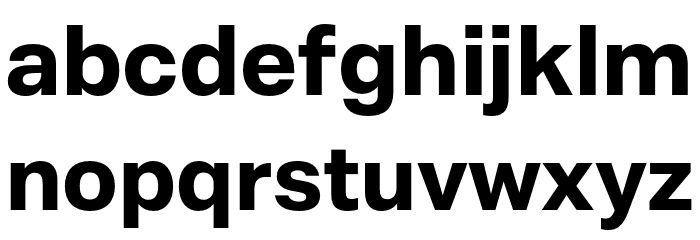 Mazin DEMO Bold Font LOWERCASE