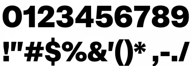 Mazin DEMO ExtraBold Font OTHER CHARS