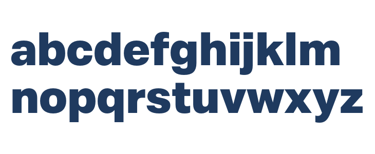 Mazin DEMO ExtraBold Lowercase