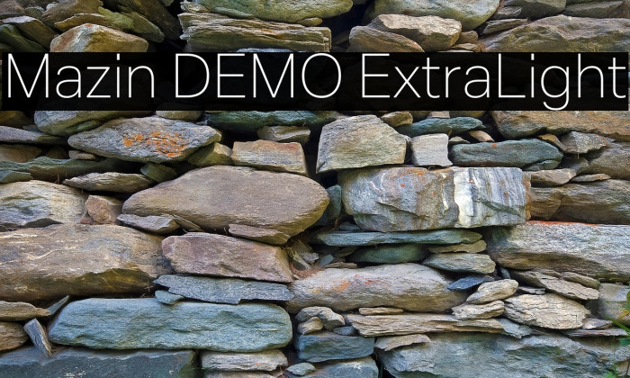 Mazin DEMO ExtraLight Example 3