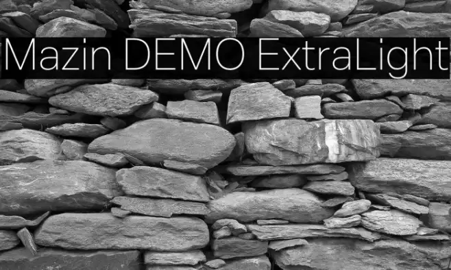 Mazin DEMO ExtraLight Example 3