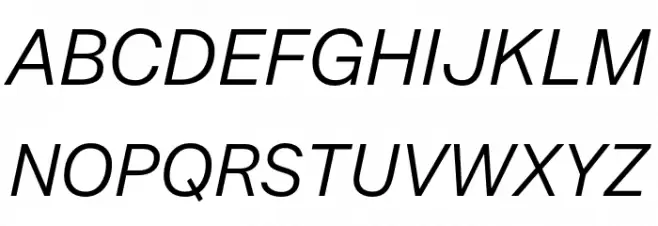 Mazin DEMO Italic Schriftart Groß