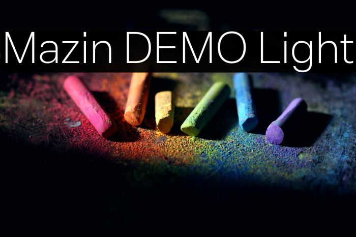 Mazin DEMO Light Example 1