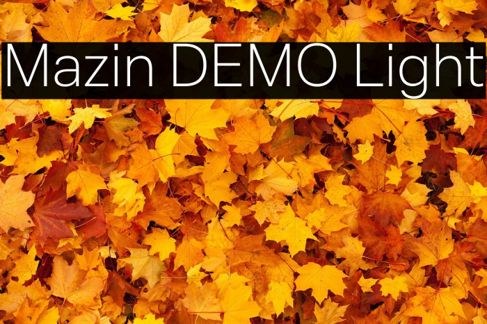 Mazin DEMO Light Example 3