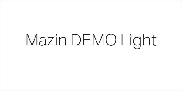 Mazin DEMO Light Logo
