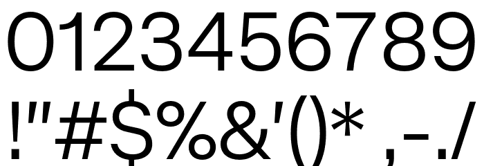 Mazin DEMO Regular Font OTHER CHARS
