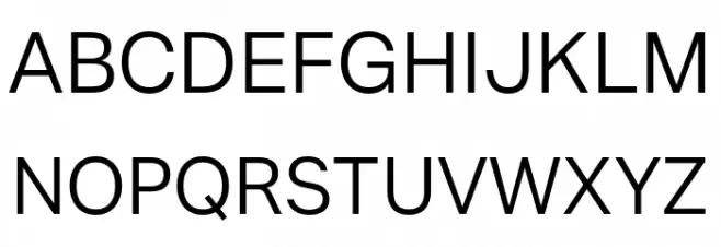 Mazin DEMO Regular Schriftart Groß
