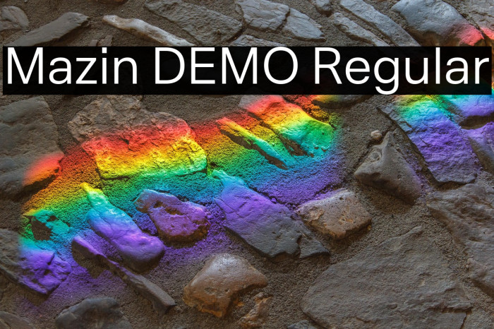 Mazin DEMO Regular Example 1