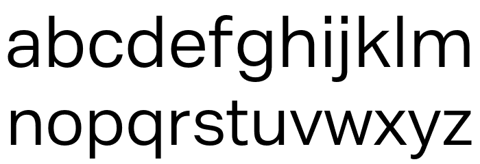 Mazin DEMO Regular Font LOWERCASE