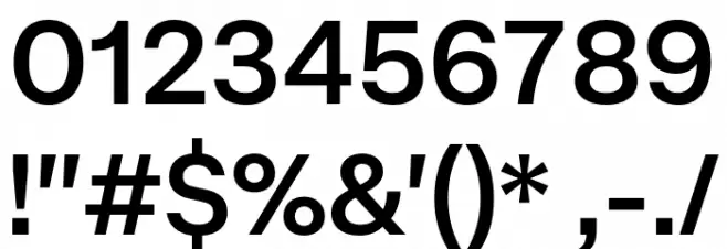 Mazin DEMO SemiBold Font OTHER CHARS