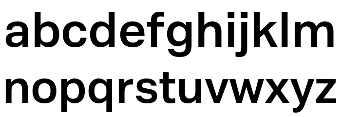 Mazin DEMO SemiBold Font LOWERCASE