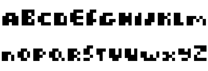 macaron Regular Font LOWERCASE