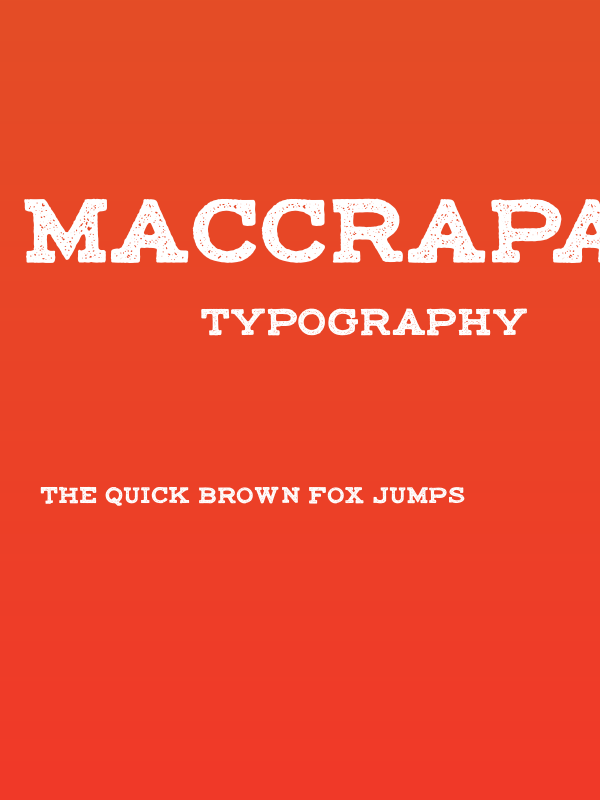 maccrapasphaltIIPERSONALUSE-Bol Poster