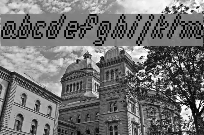macrodigi Font examples