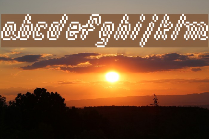 macrodigi Font examples