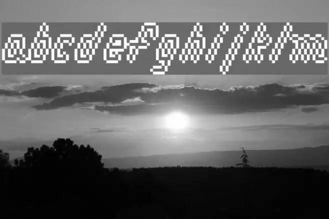 macrodigi Font examples