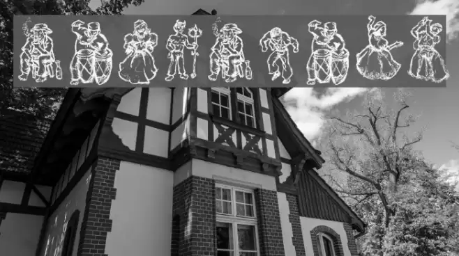 macumbats Font examples