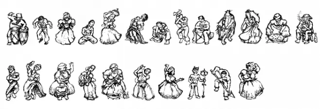 macumbats फ़ॉन्ट लोअरकेस