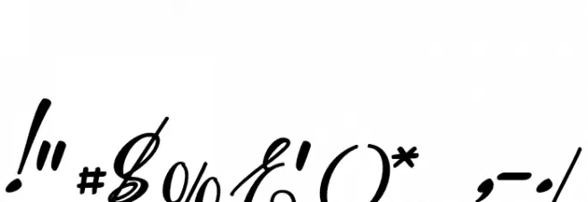 madani Font OTHER CHARS