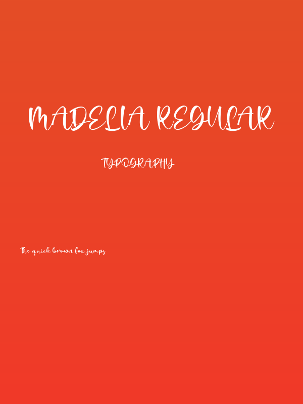 madelia Regular Poster