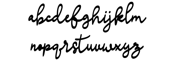 madison-Regular Font LOWERCASE