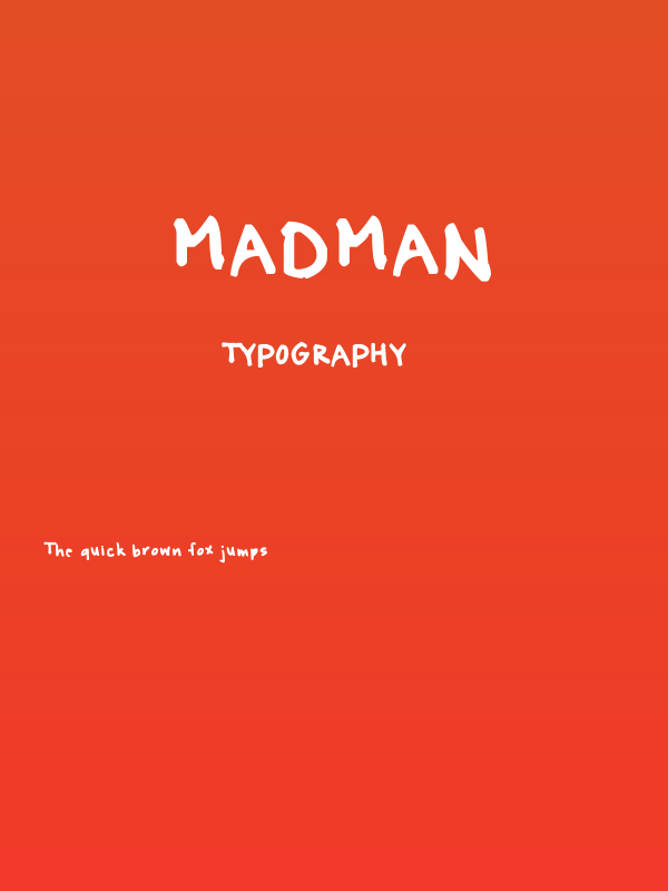 madman Poster
